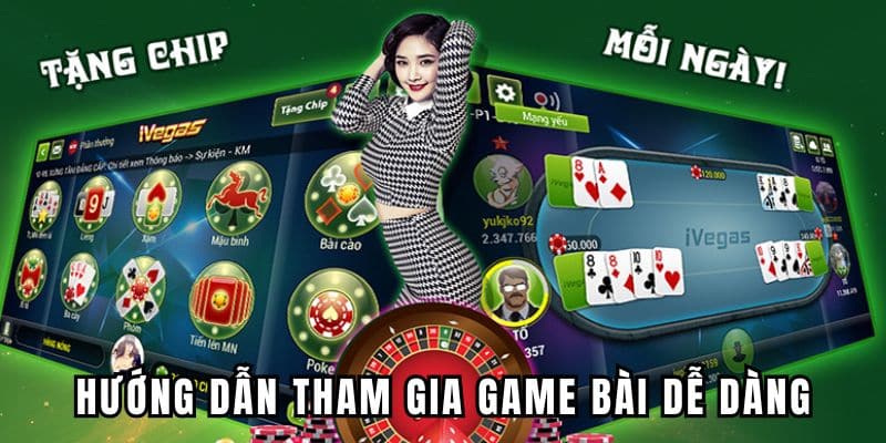 Hướng dẫn tham gia game bài tại nhà cái dễ dàng